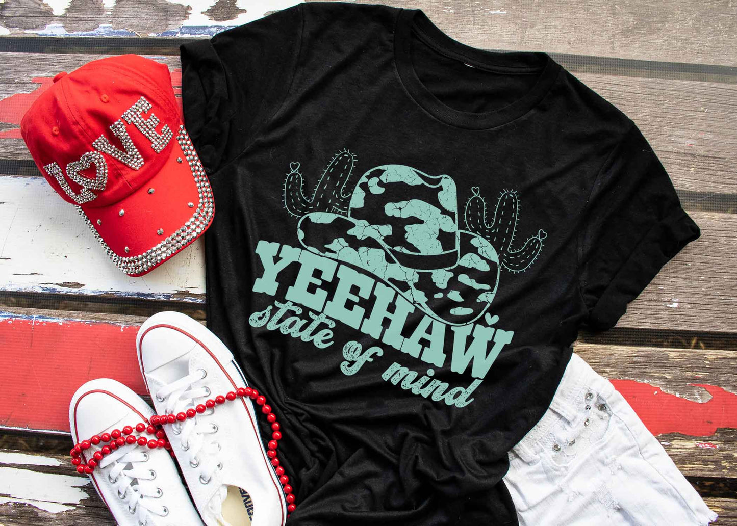 Yeehaw State of Mind Tee