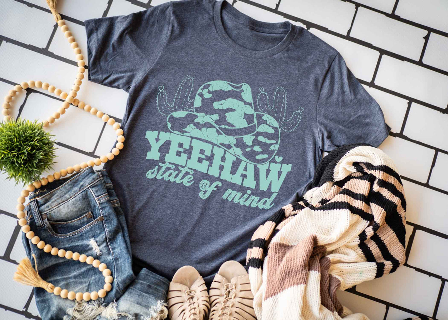 Yeehaw State of Mind Tee