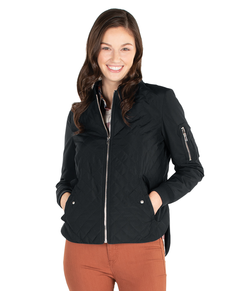 Quilted Boston Flight Jacket