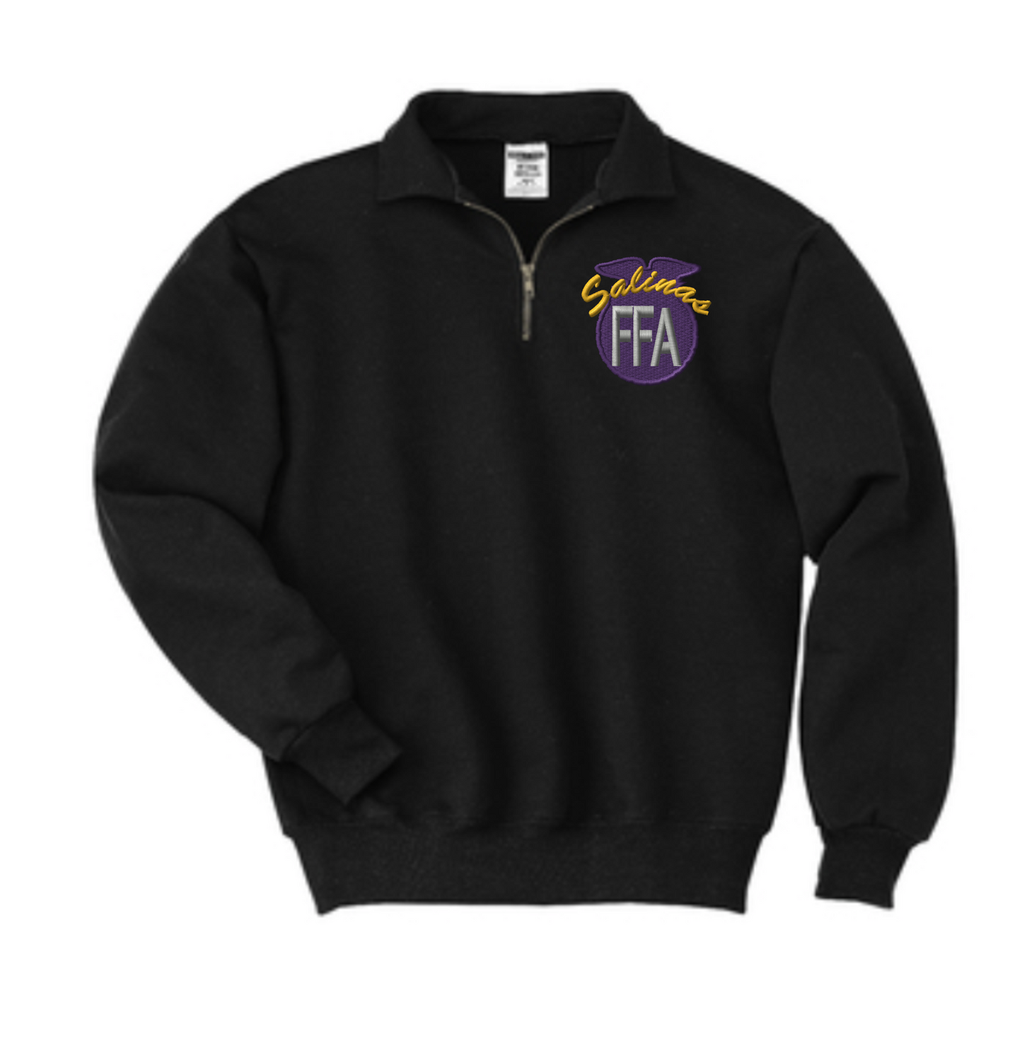 Salinas 1/4 Zip Sweatshirt Personalized