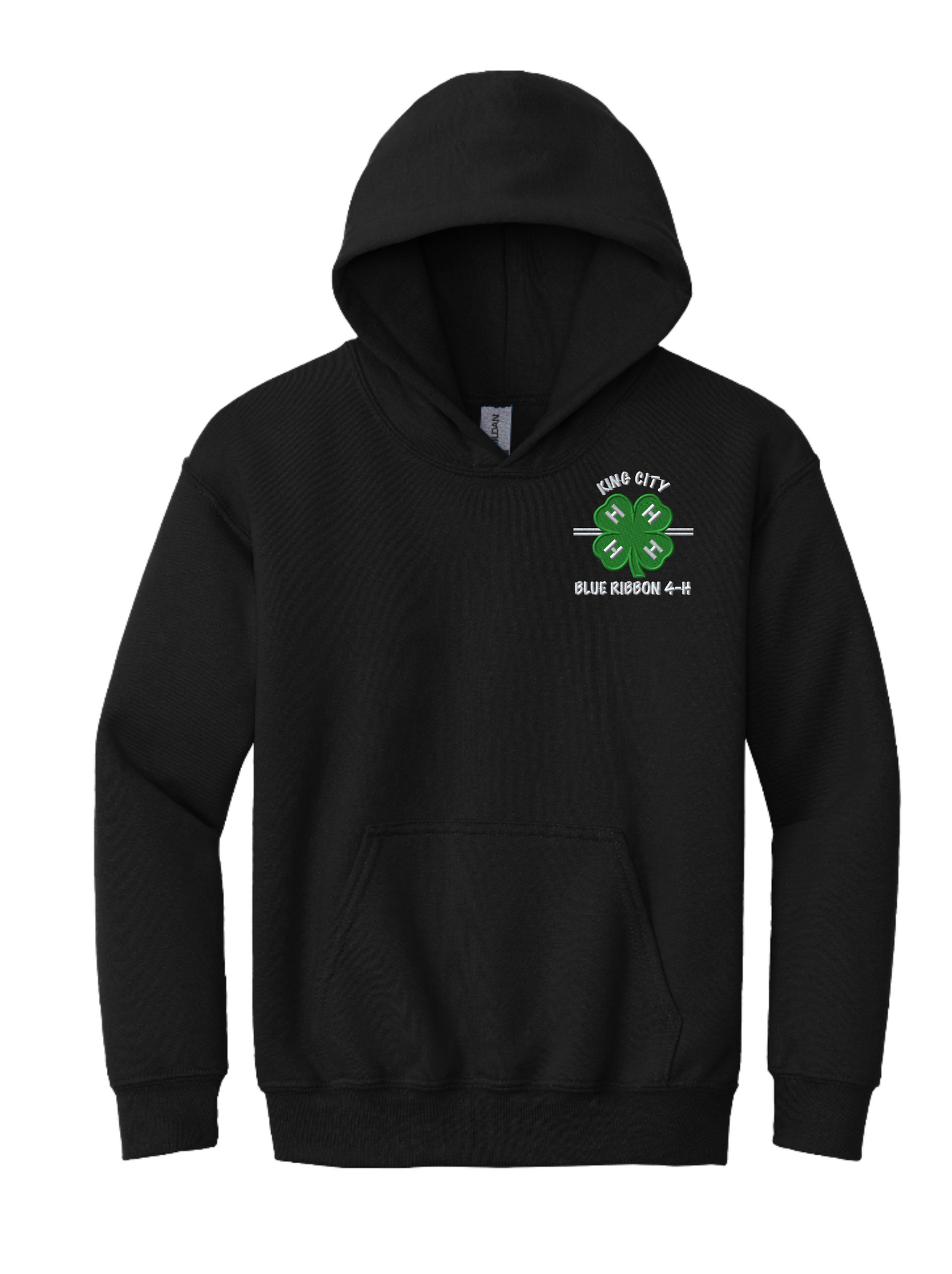 KCBR 4-H Youth Gildan Hooded Sweatshirt