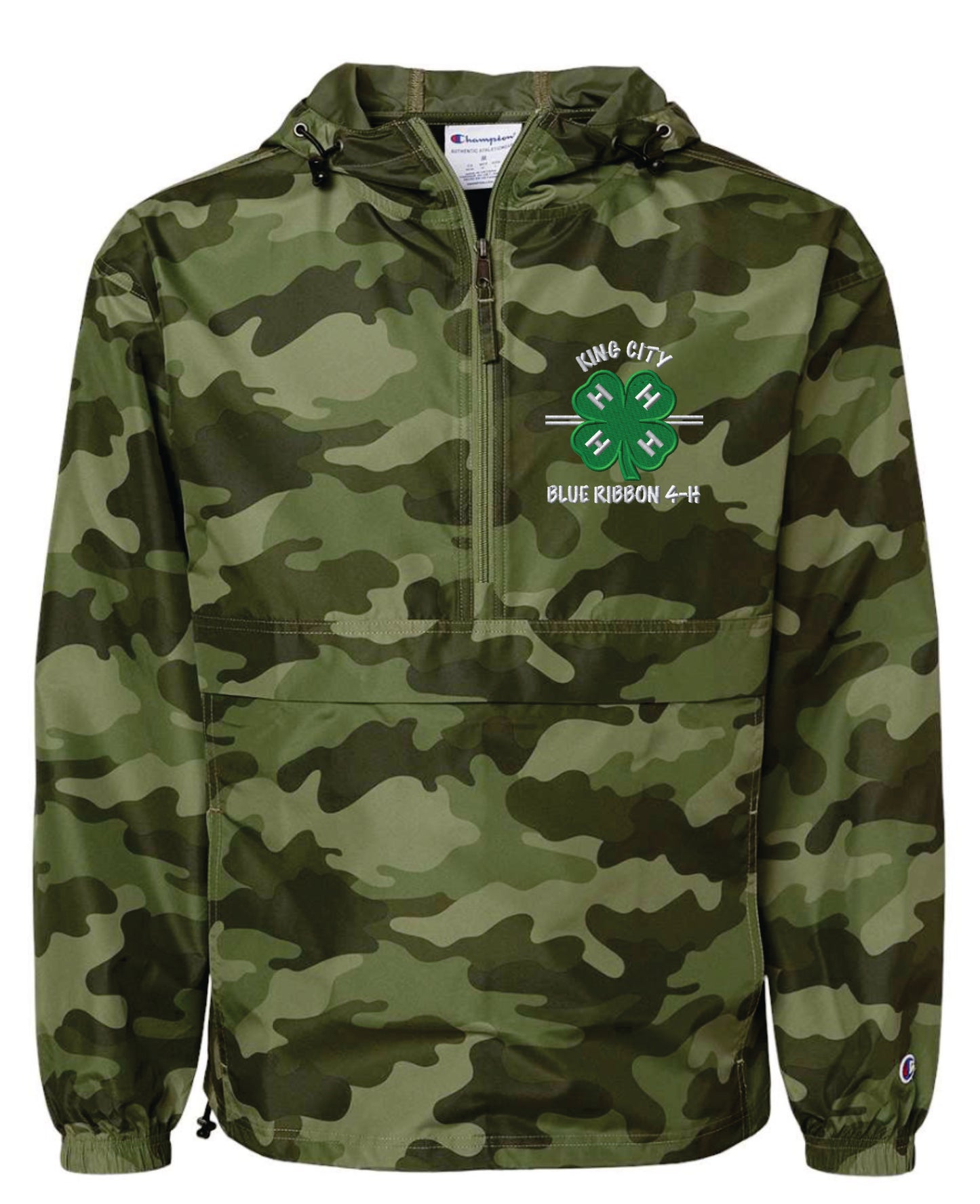 KCBR 4-H Adult Packable Quarter-Zip Jacket