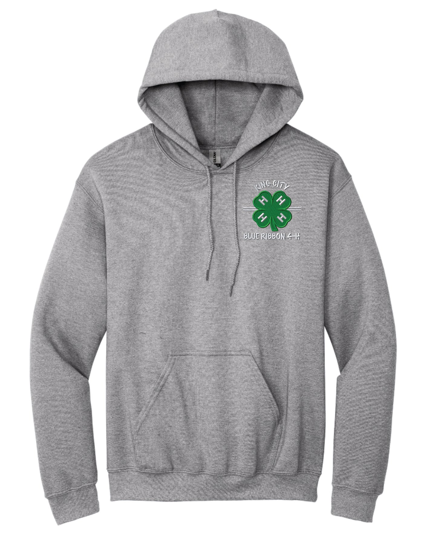 KCBR 4-H Adult Gildan® - Heavy Blend™ Hooded Sweatshirt