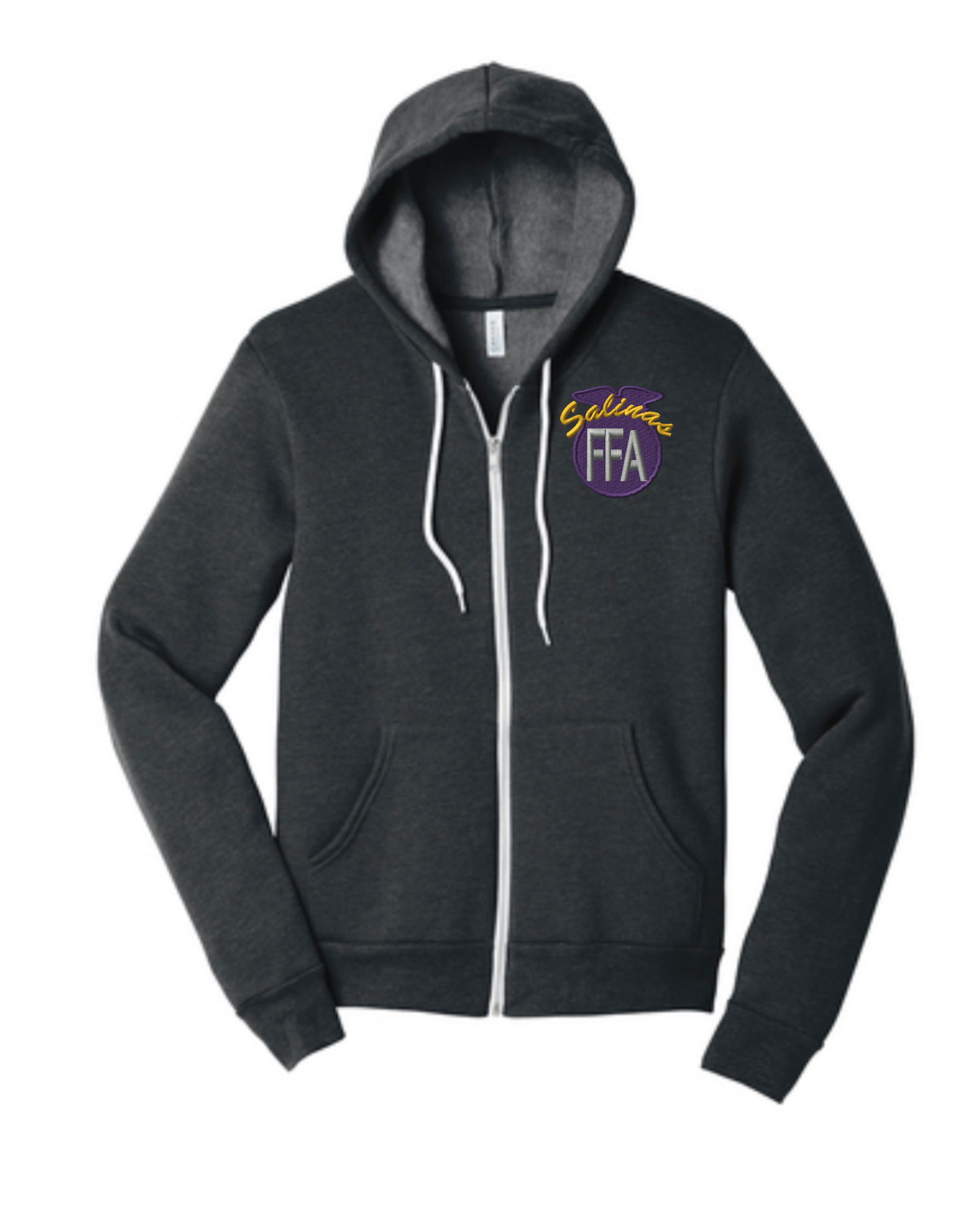 Salinas Unisex Sponge Fleece Full-Zip Hoodie