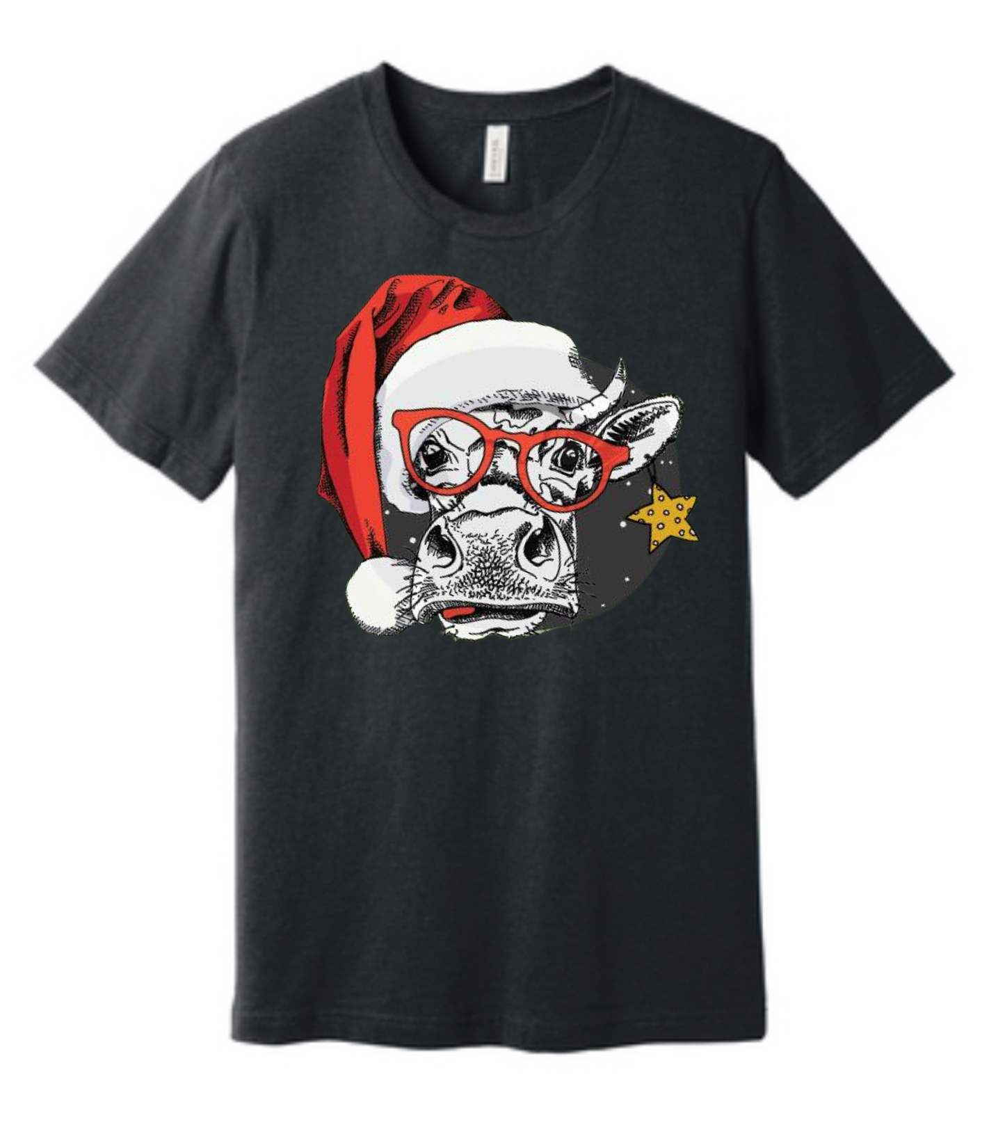 Cow Christmas Tee