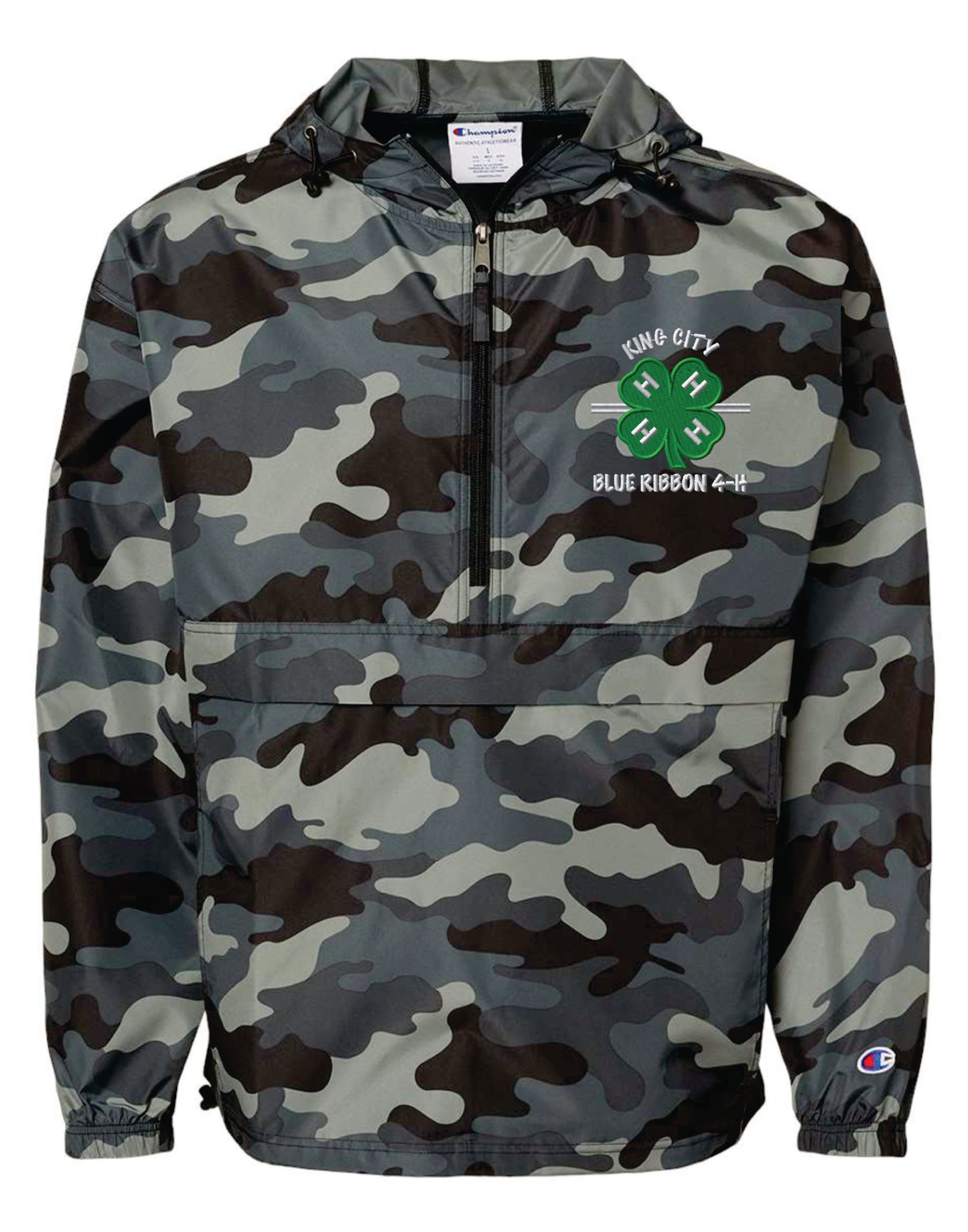 KCBR 4-H Adult Packable Quarter-Zip Jacket