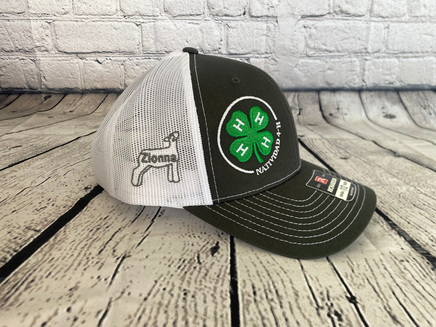 Natividad 4-H Customized Richardson 112 Hat with added Name or Livestock