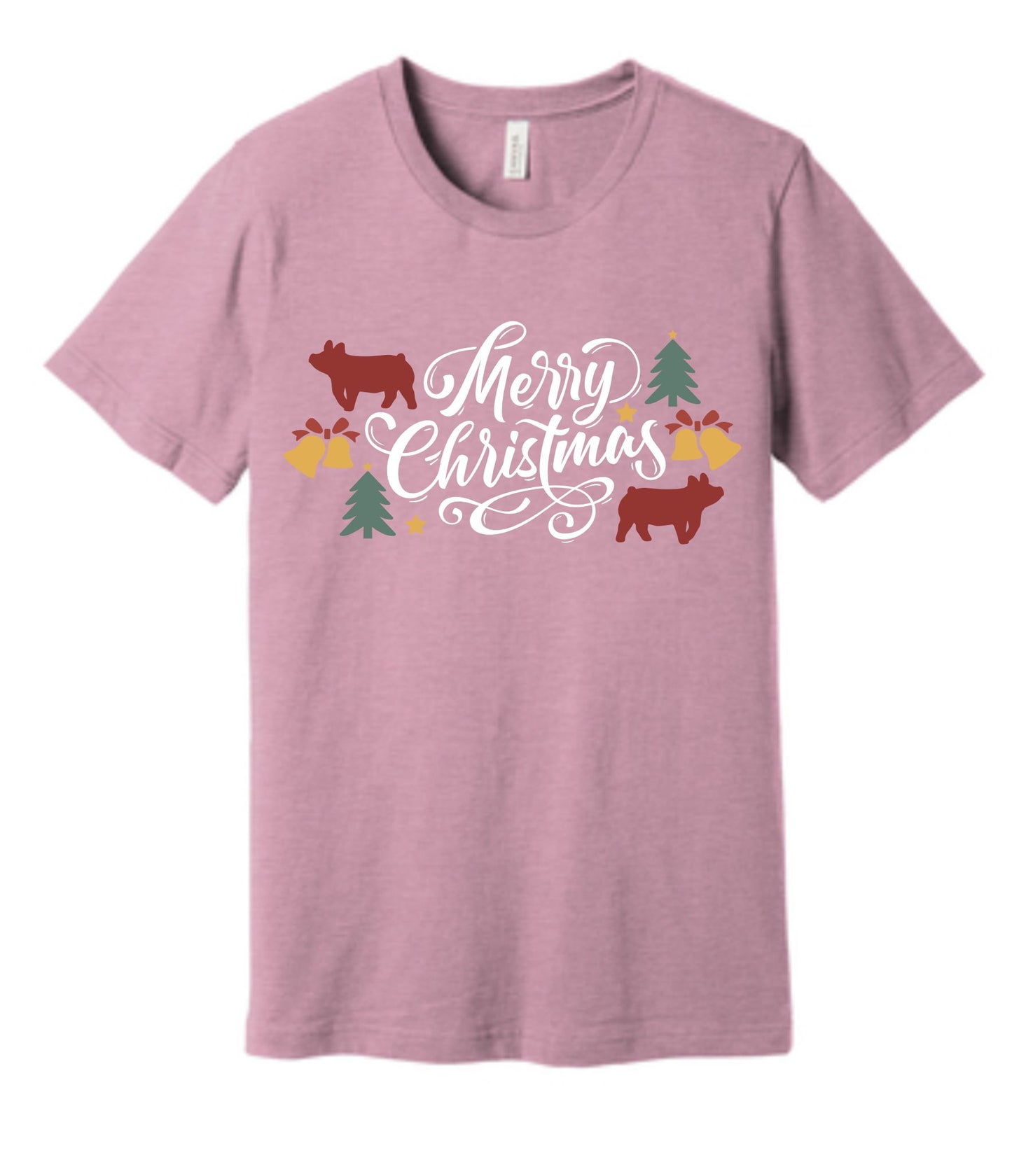 Merry Christmas Livestock Collection Tee