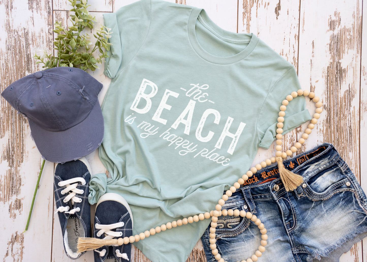 The Beach is My Happy Place Tee