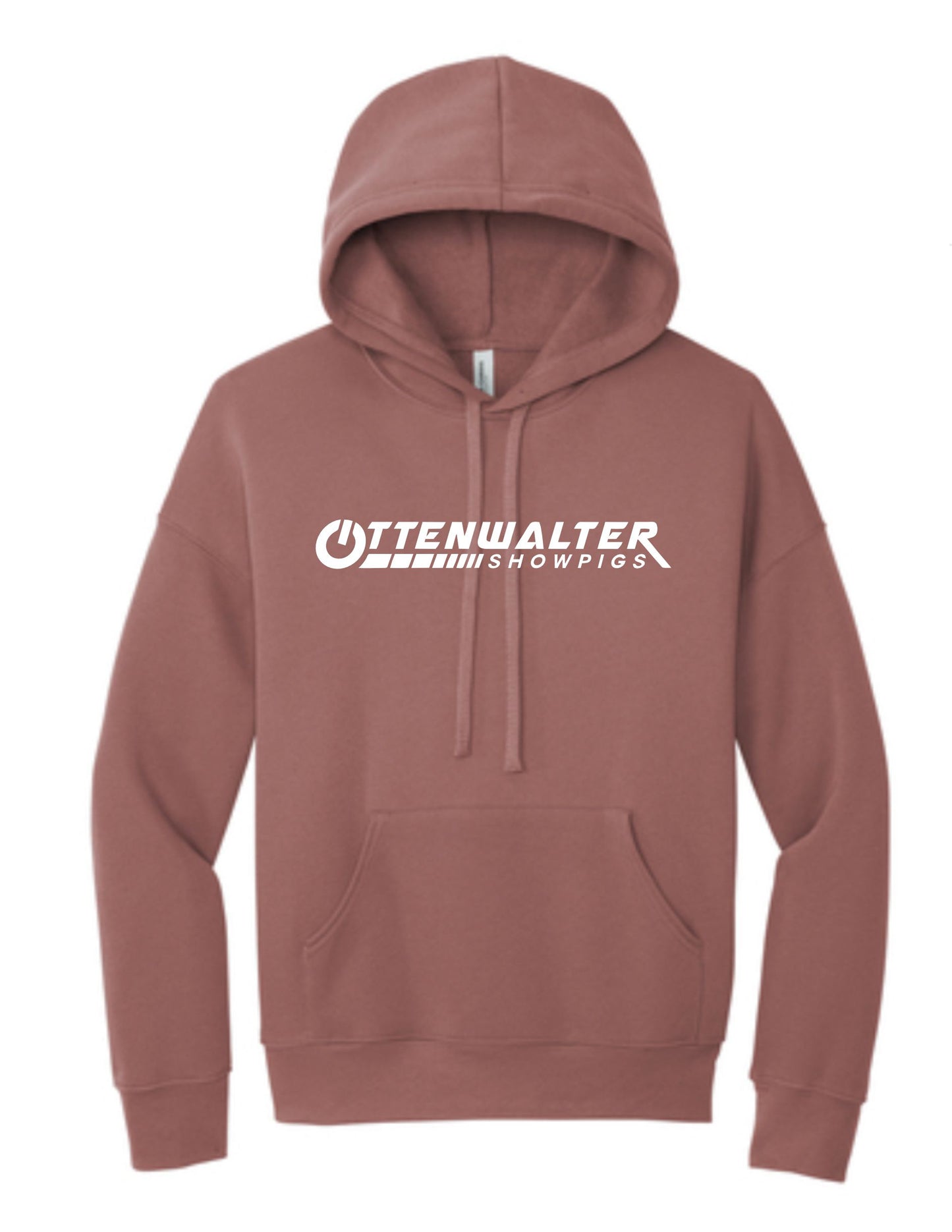 Sponge Fleece Drop Shoulder Hoodie