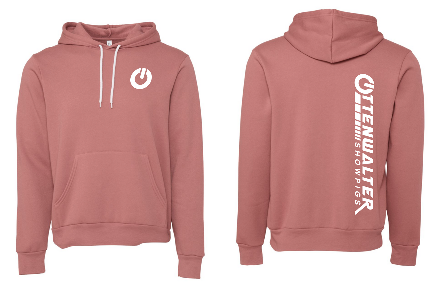 Adult Hooded Pullover Sweatshirt Traditional Logo 2