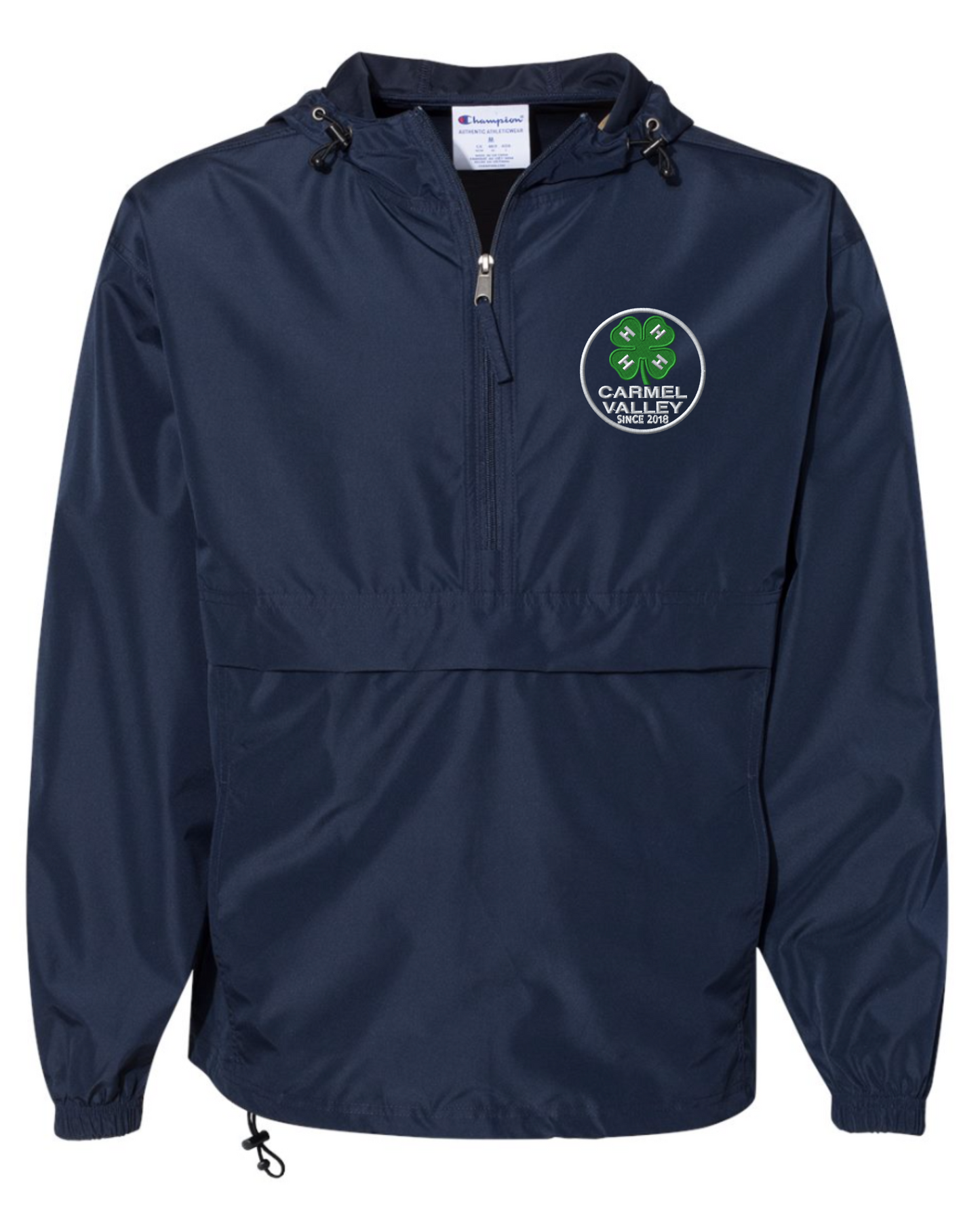Carmel Valley 4-H Adult Packable Quarter-Zip Jacket