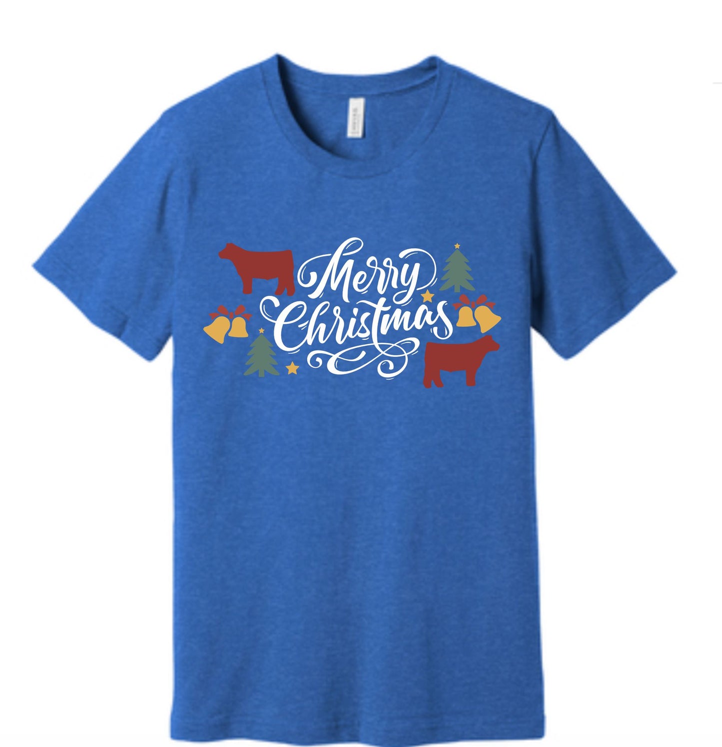 Merry Christmas Livestock Collection Tee