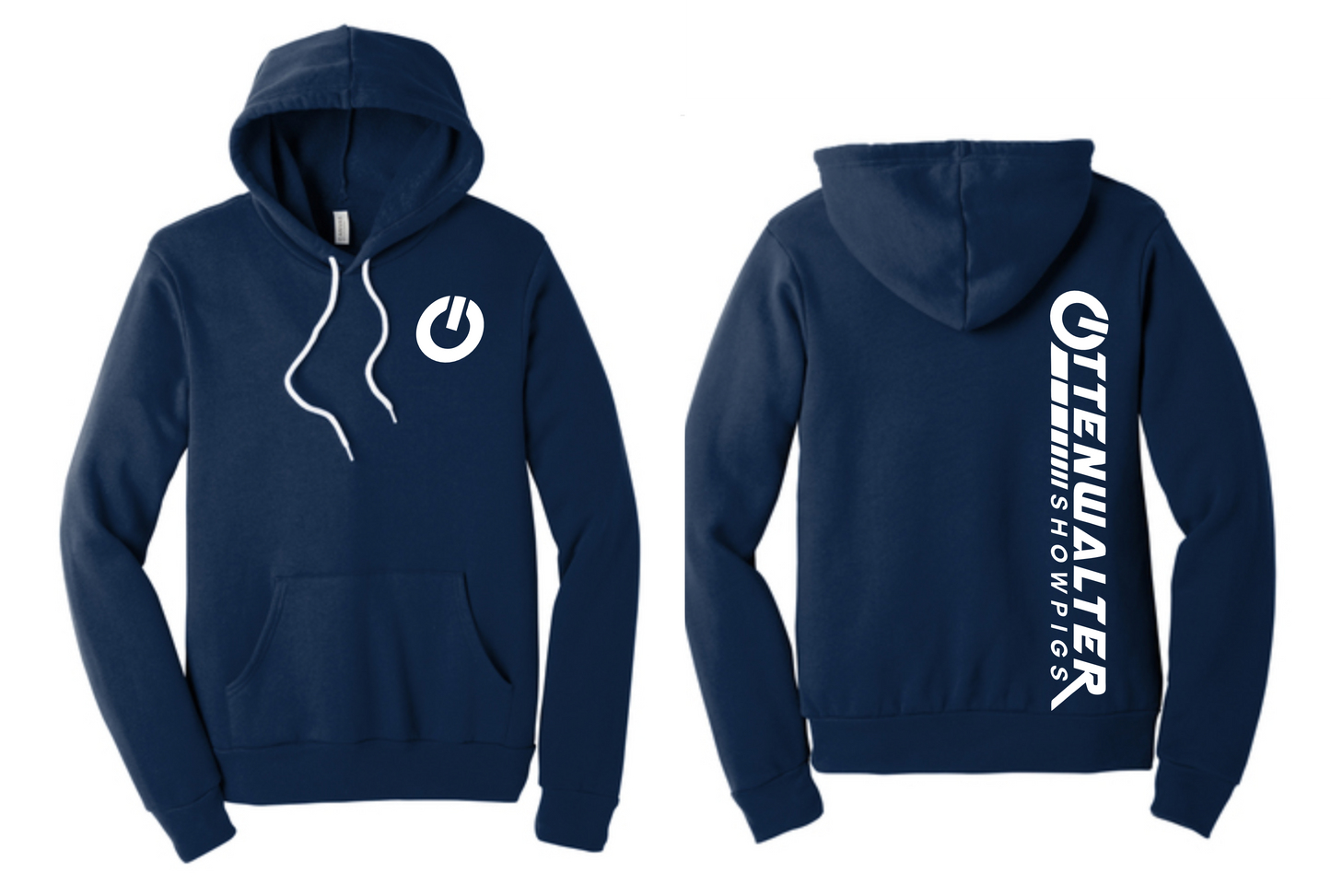 Adult Hooded Pullover Sweatshirt Traditional Logo 2