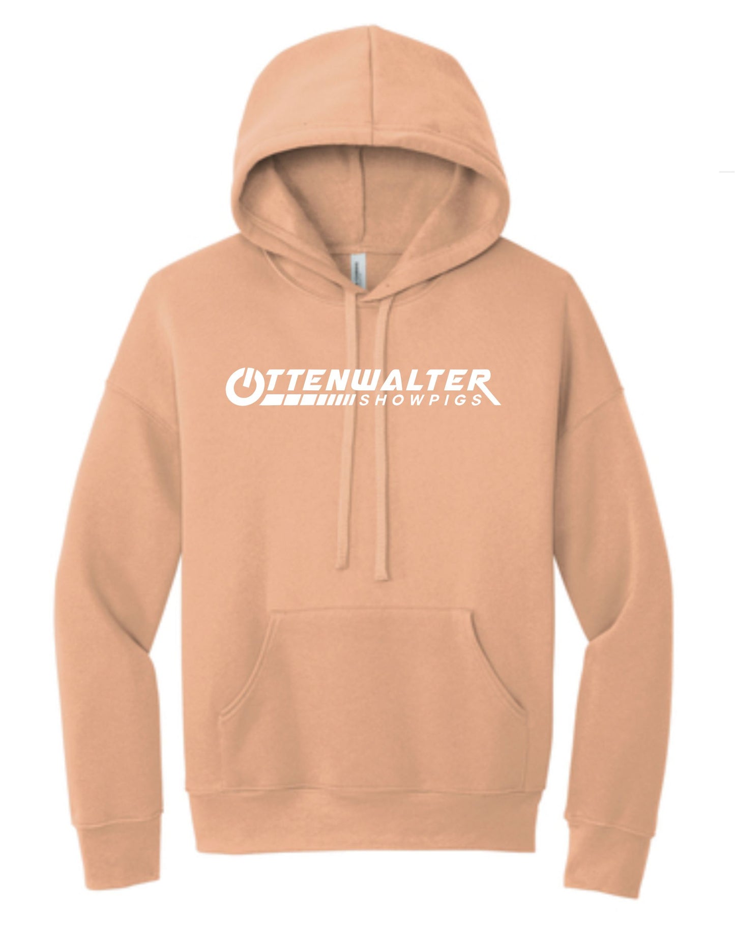 Sponge Fleece Drop Shoulder Hoodie