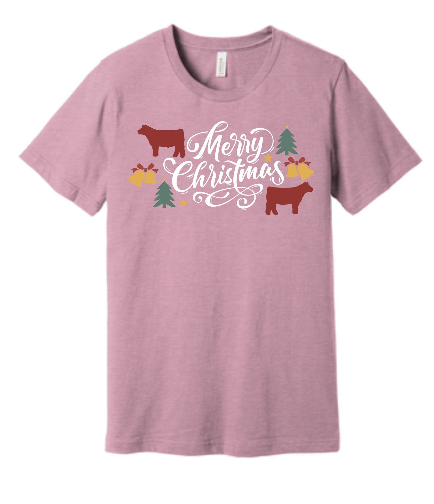 Merry Christmas Livestock Collection Tee