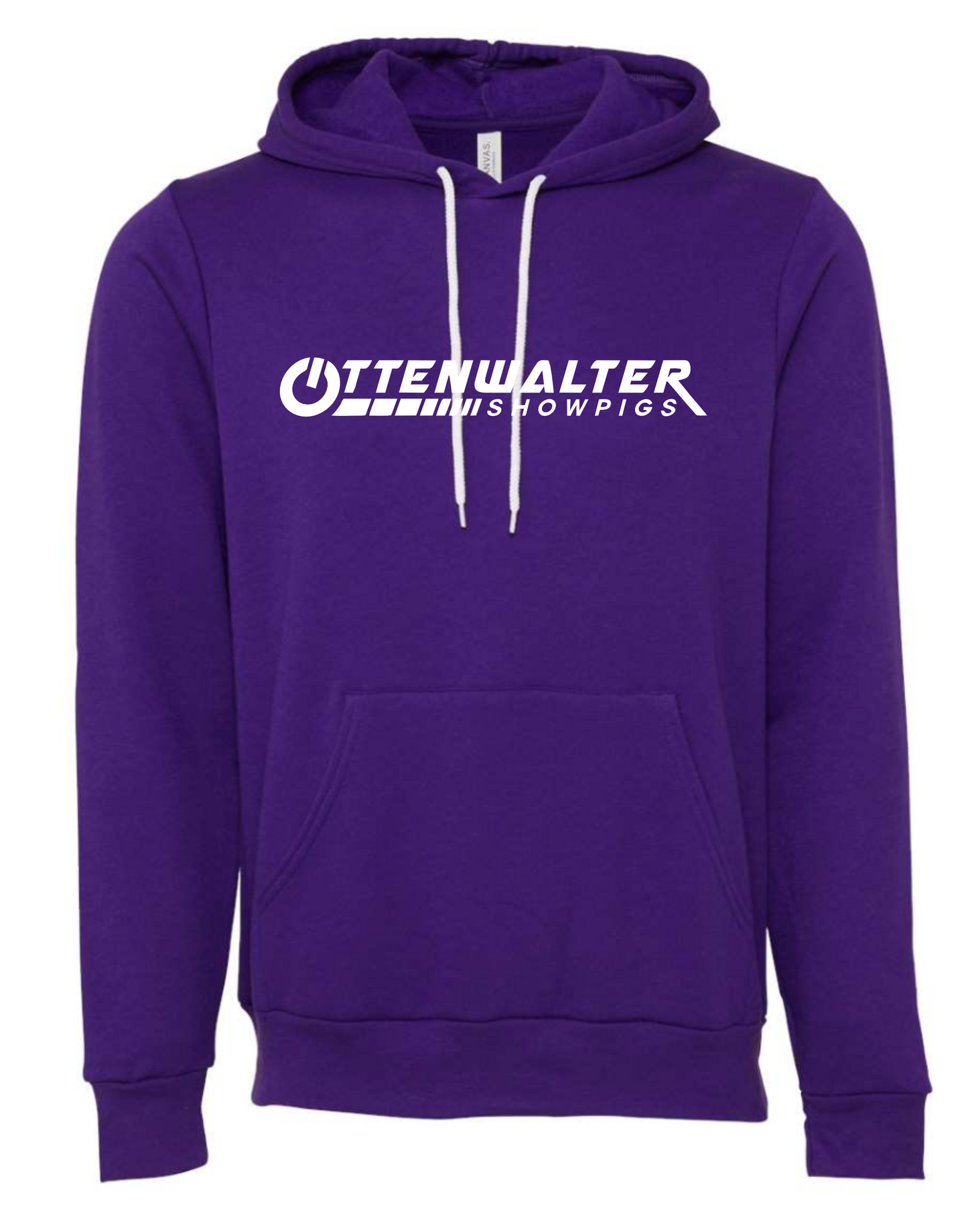 Adult Hooded Pullover Sweatshirt Traditional Logo