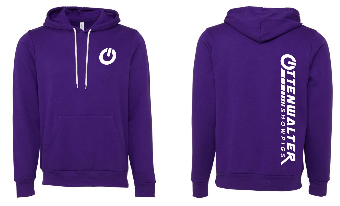 Adult Hooded Pullover Sweatshirt Traditional Logo 2