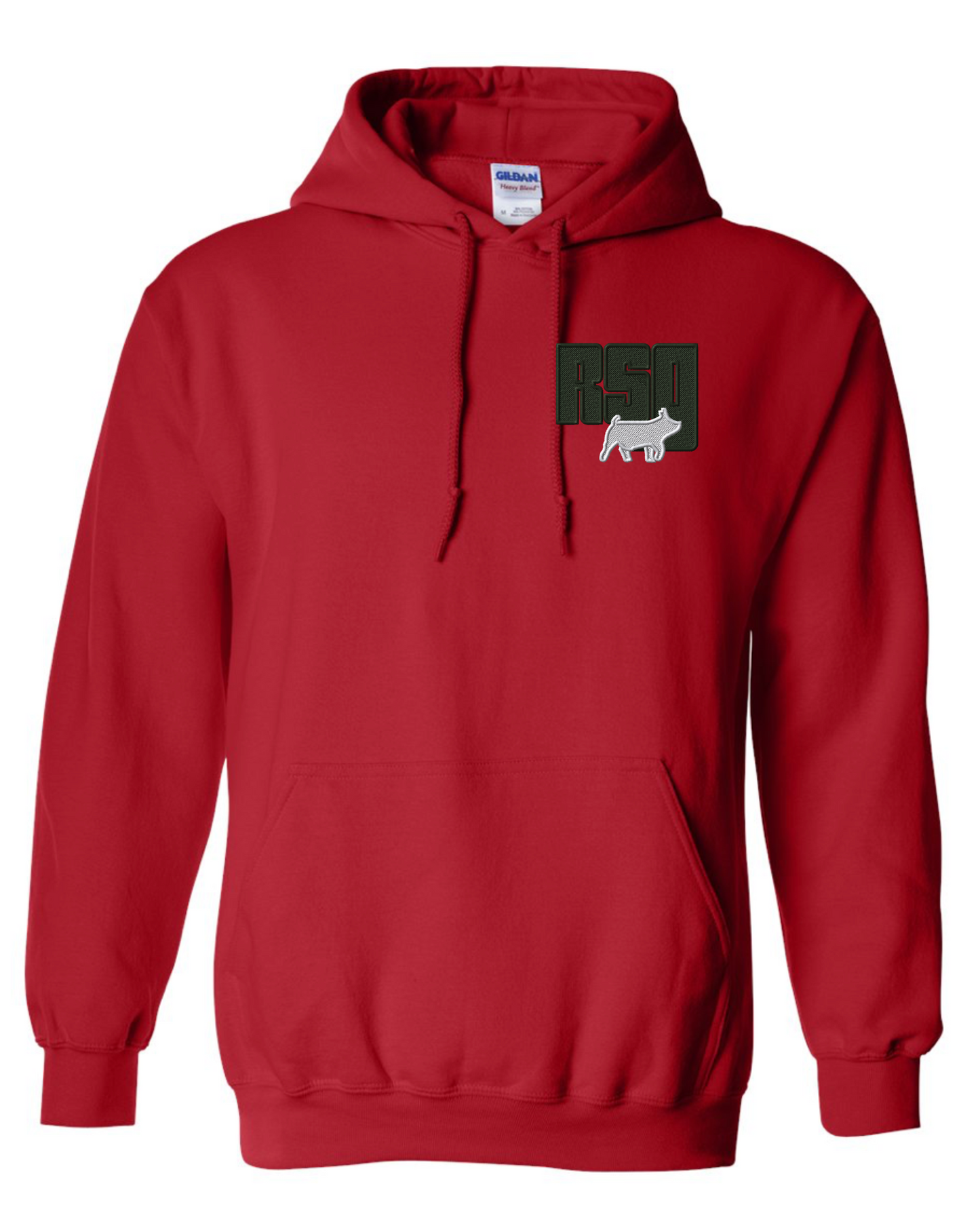 RSG Heavy Blend™ Hooded Sweatshirt Embroidered Logo