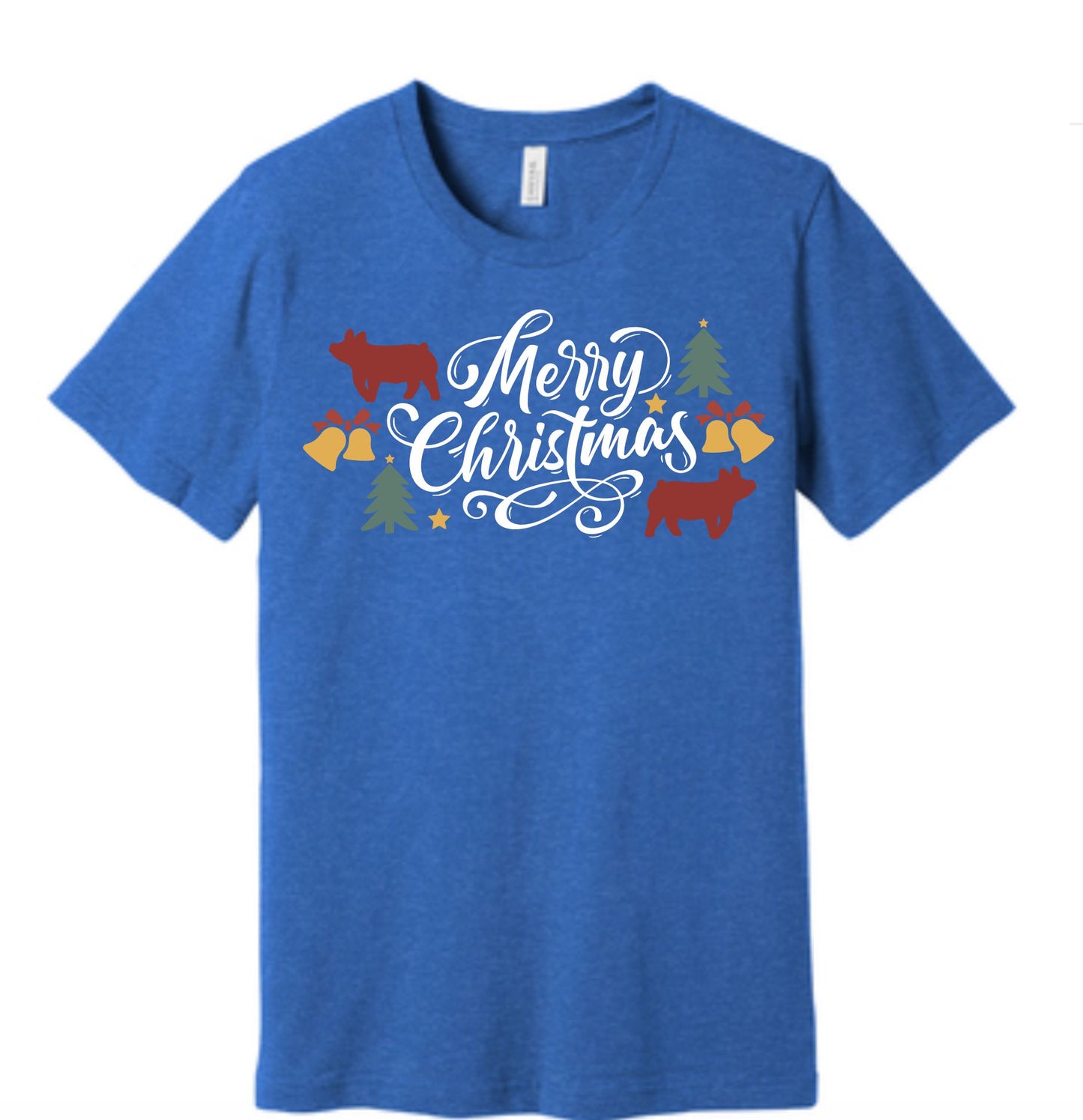 Merry Christmas Livestock Collection Tee