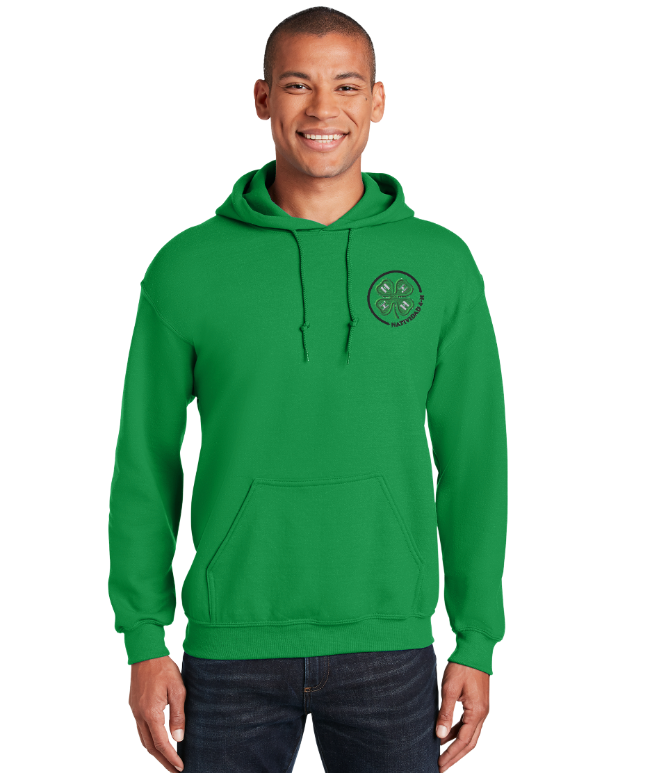 Youth Natividad 4-H Gildan Hooded Sweatshirt