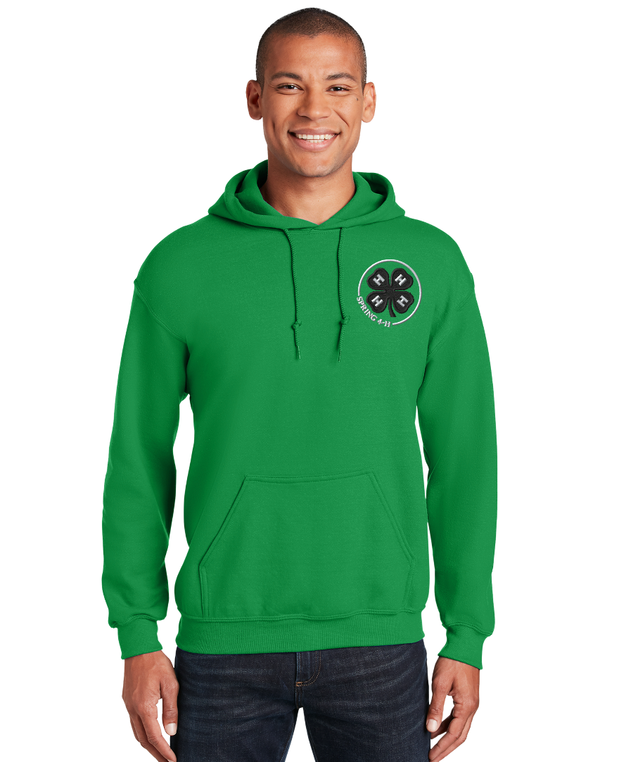 Spring 4-H Adult Gildan® - Heavy Blend™ Hooded Sweatshirt