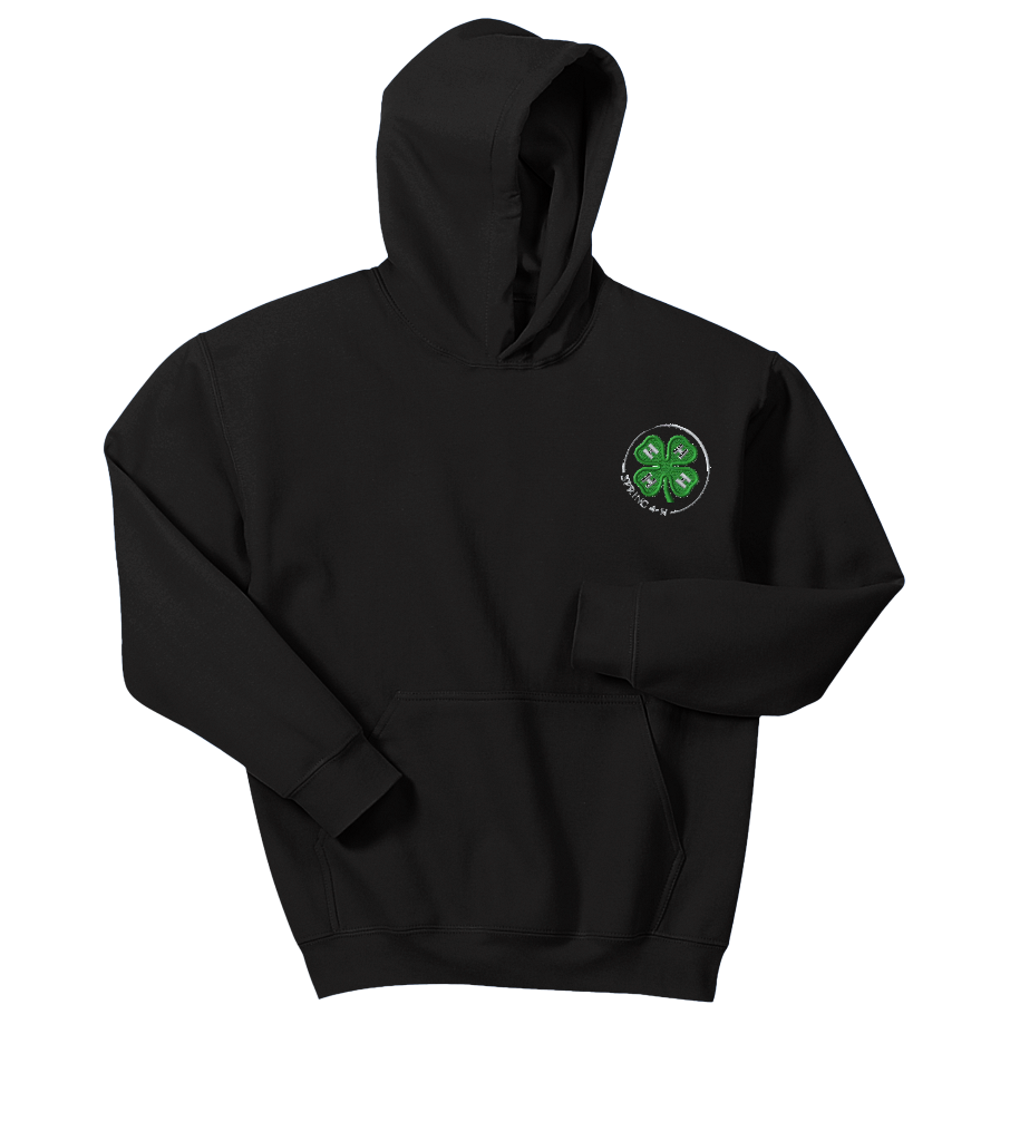 Spring 4-H Youth Gildan Hooded Sweatshirt