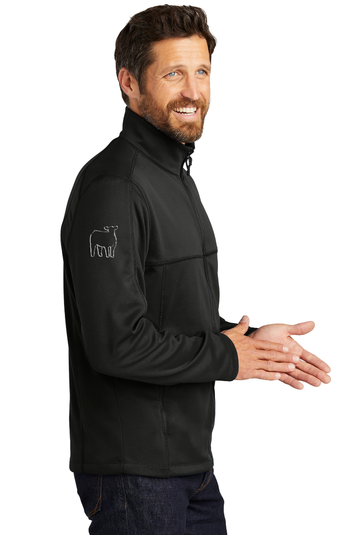 KCBR 4-H Personalized Men's BLACK Smooth Fleece Jacket