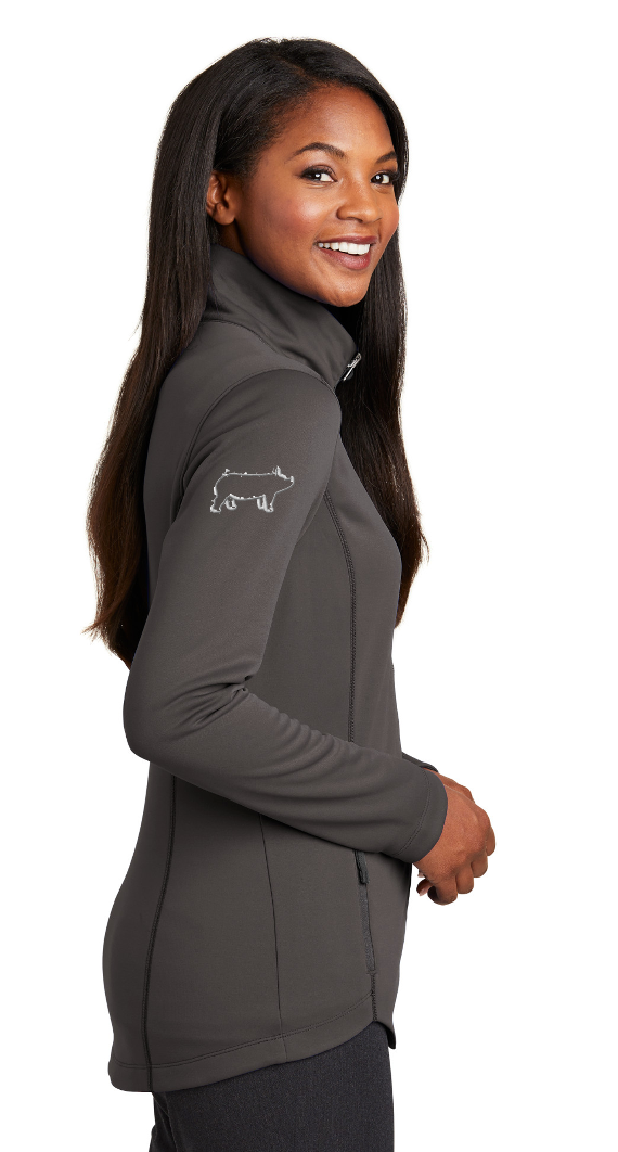 Spring 4-H Personalized Women's GRAPHITE Collective Smooth Fleece Jacket