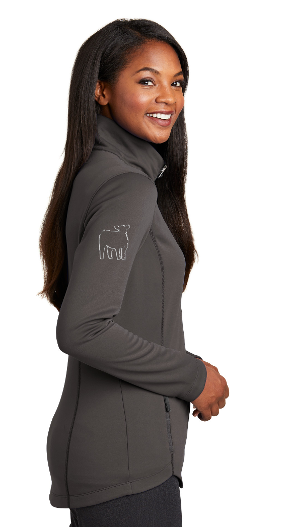 Spring 4-H Personalized Women's GRAPHITE Collective Smooth Fleece Jacket