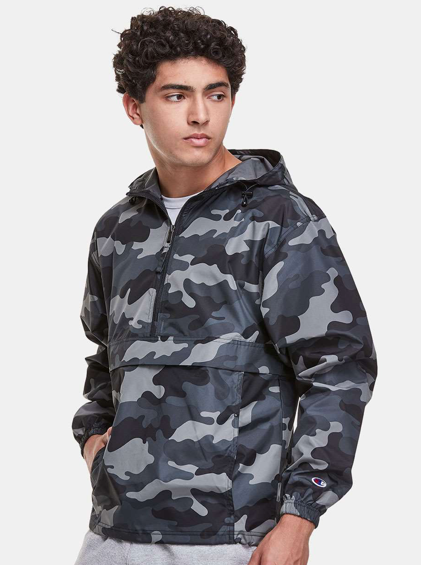 Adult Packable Quarter-Zip Jacket