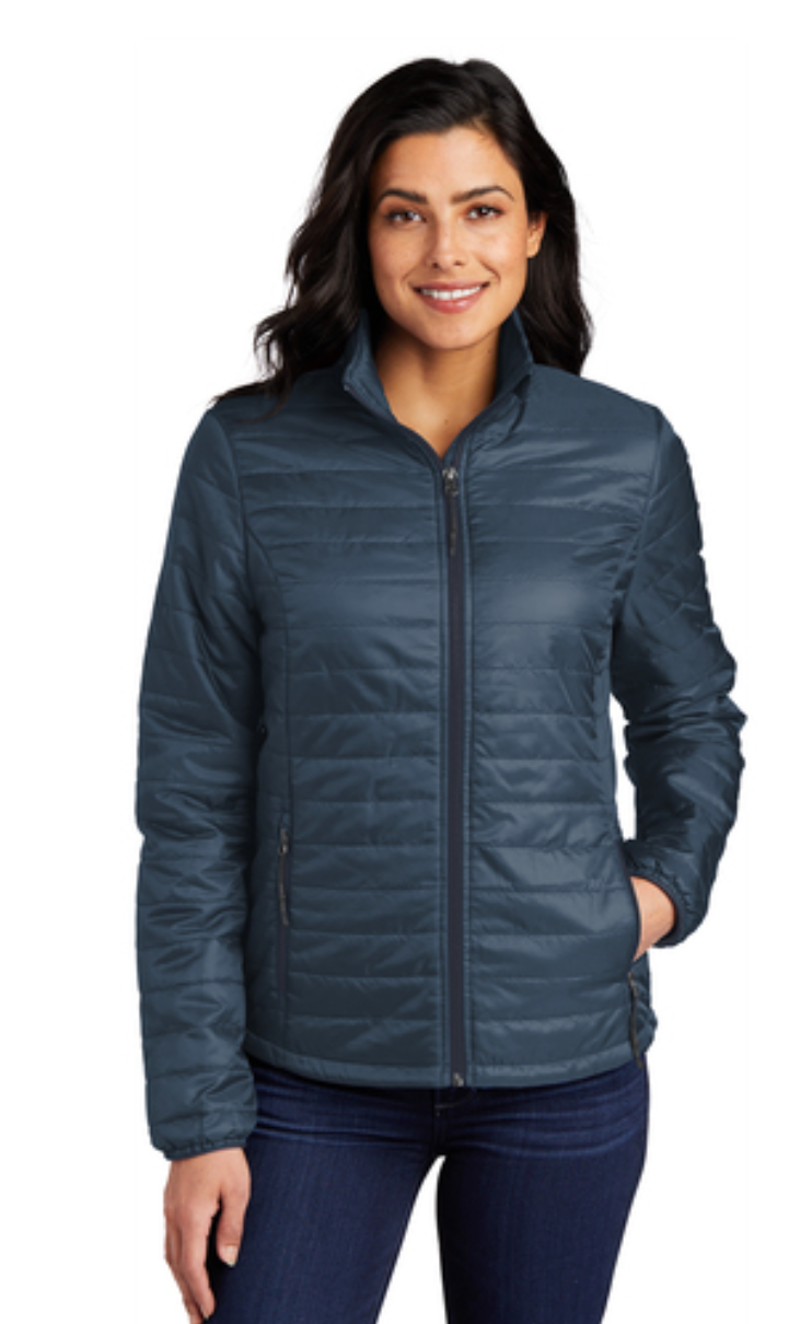 Ladies Packable Puffy Jacket