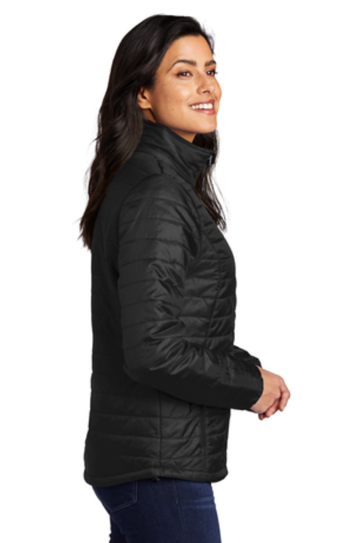 Ladies Packable Puffy Jacket