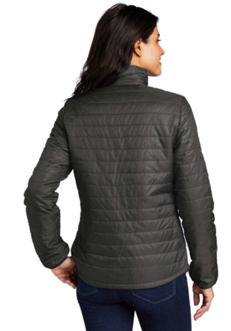 Ladies Packable Puffy Jacket
