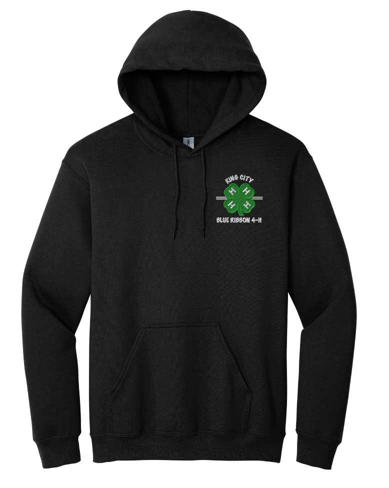 KCBR 4-H Adult Gildan® - Heavy Blend™ Hooded Sweatshirt