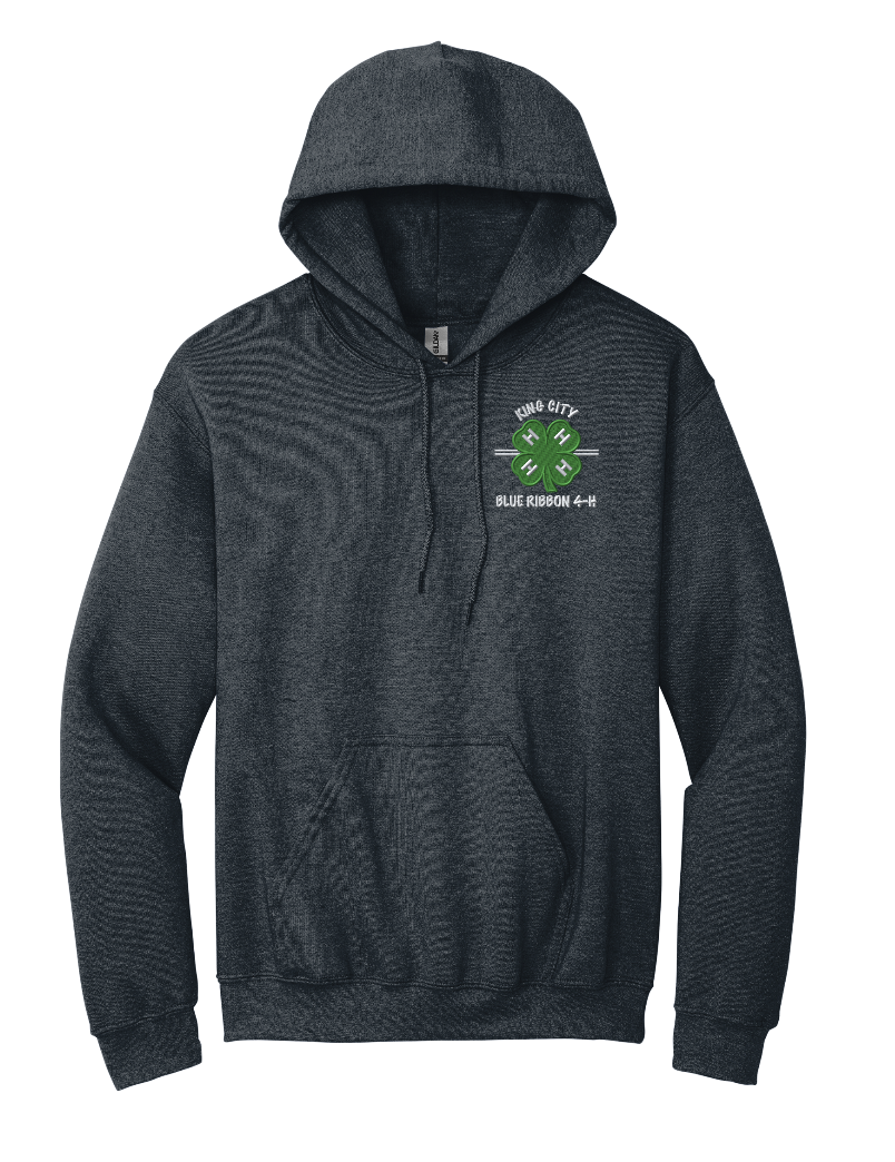 KCBR 4-H Adult Gildan® - Heavy Blend™ Hooded Sweatshirt