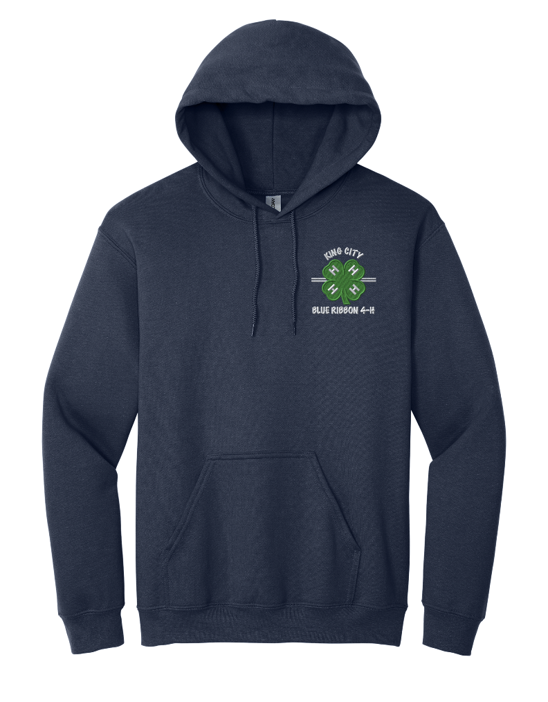 KCBR 4-H Adult Gildan® - Heavy Blend™ Hooded Sweatshirt