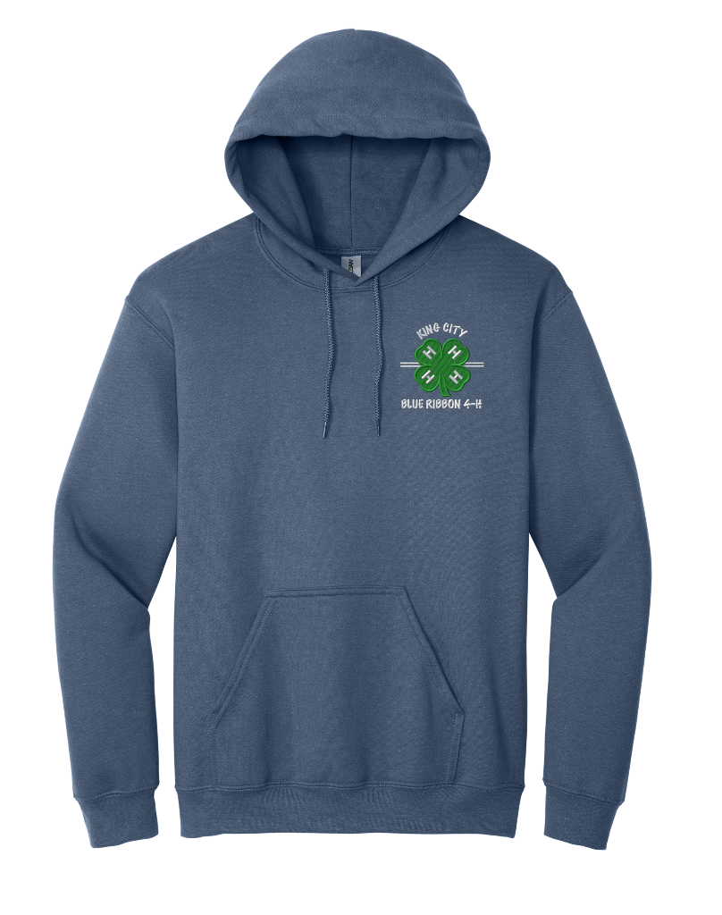 KCBR 4-H Adult Gildan® - Heavy Blend™ Hooded Sweatshirt