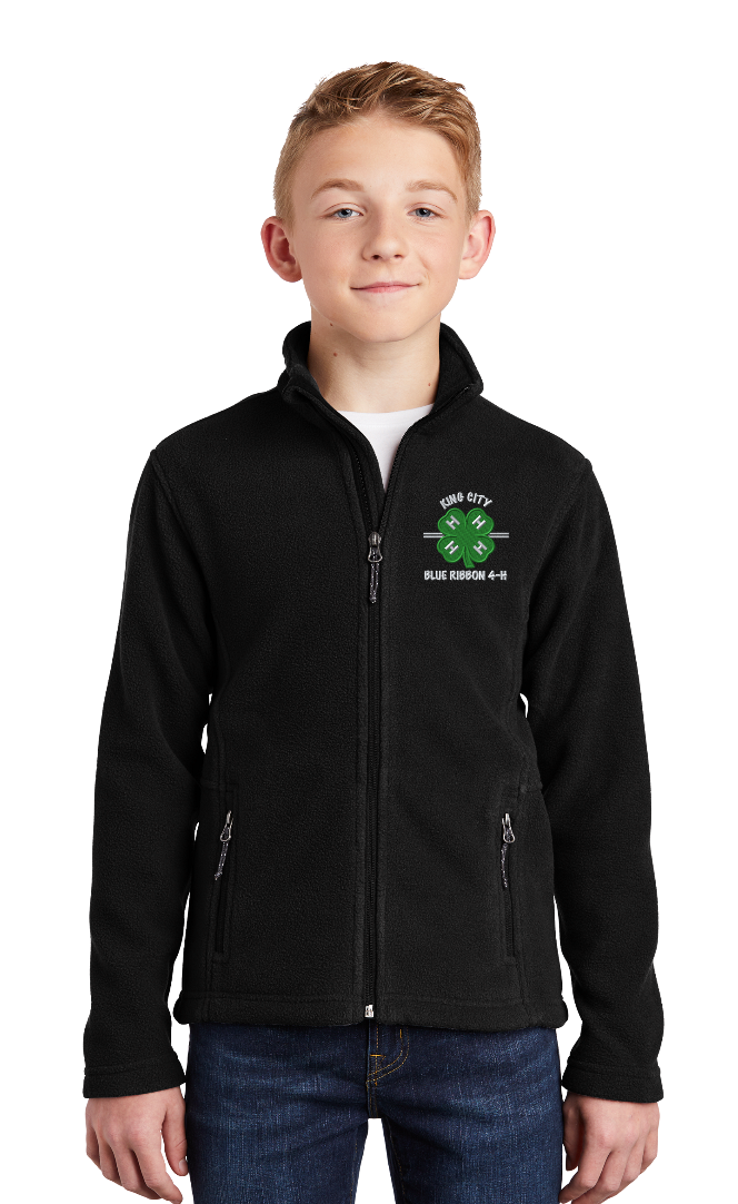 Youth KCBR 4-H Port Authority Fleece Jacket