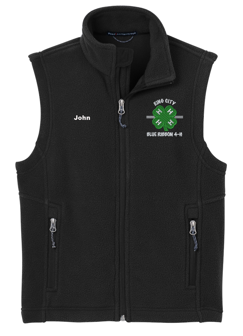 KCBR 4-H Port Authority Fleece Vest