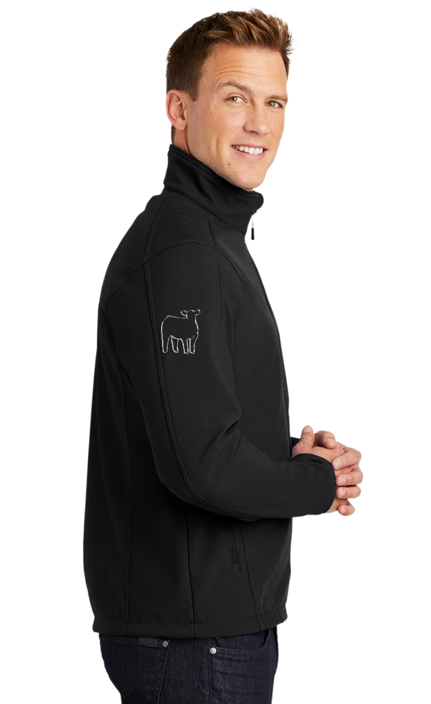 Spring 4-H Personalized Men's BLACK Core Soft Shell Jacket