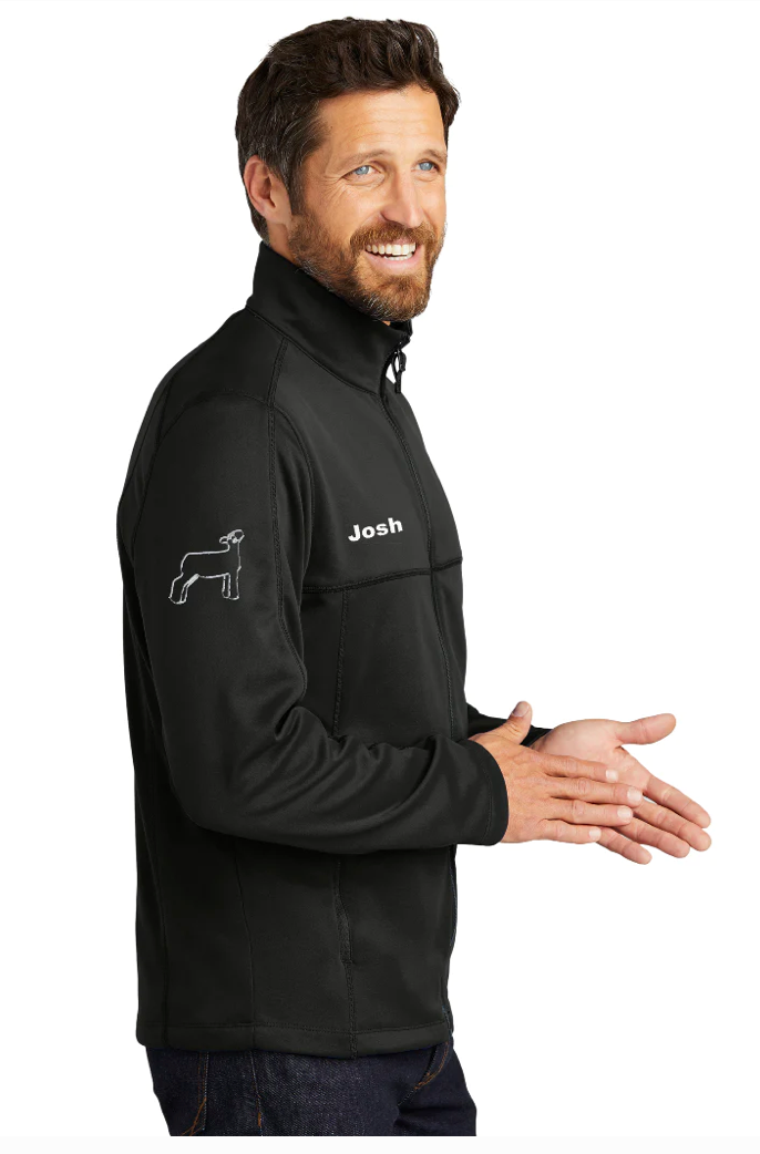 Iredell Women's Personalized BLACK Collective Tech Soft Shell Jacket