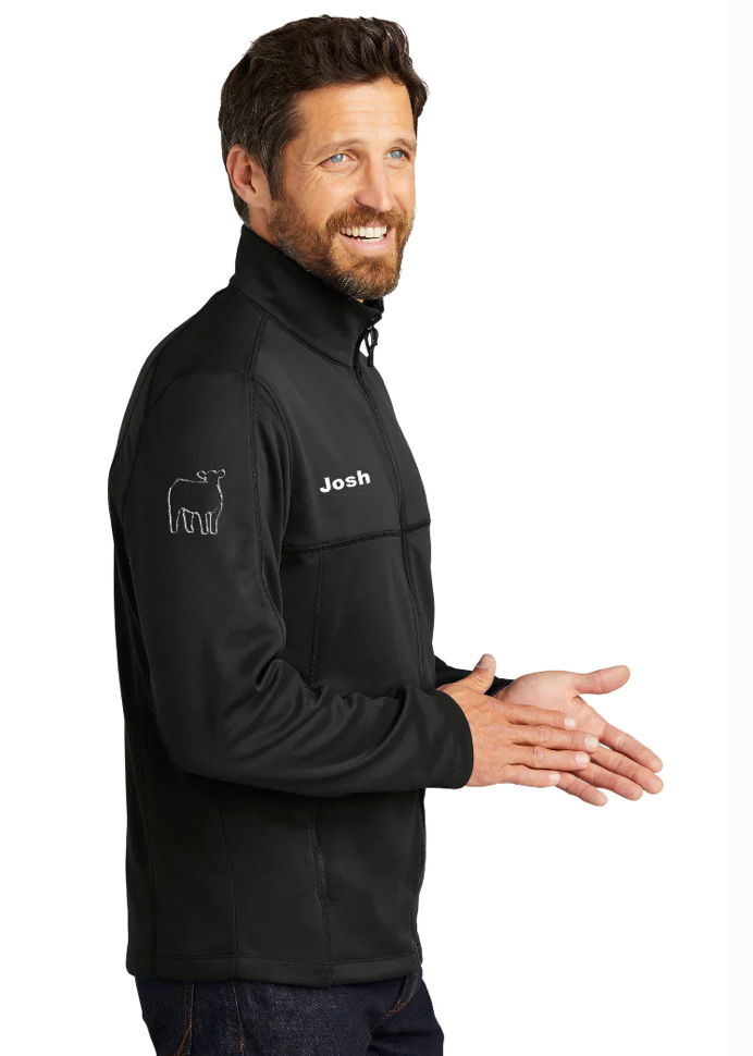 Iredell Women's Personalized BLACK Collective Tech Soft Shell Jacket
