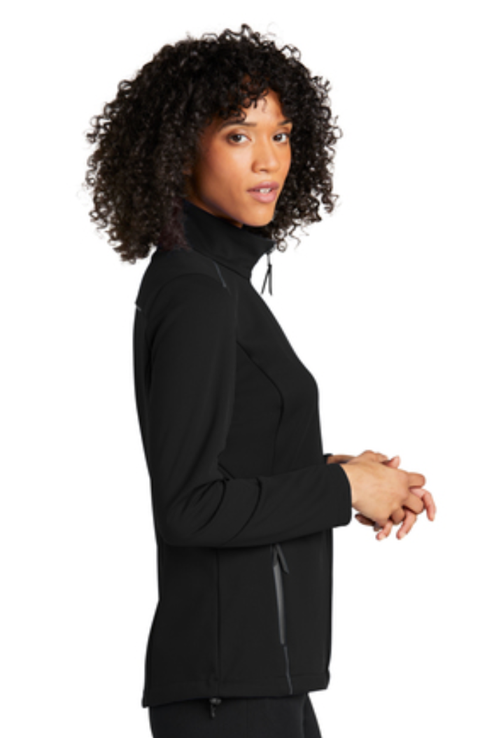 Iredell Women's Personalized BLACK Collective Tech Soft Shell Jacket