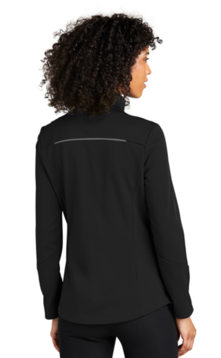 Iredell Women's Personalized BLACK Collective Tech Soft Shell Jacket