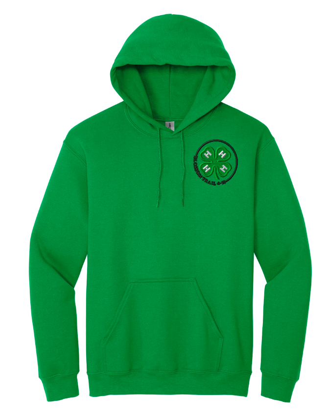 Blossom Trail 4-H Youth Gildan Hooded Sweatshirt
