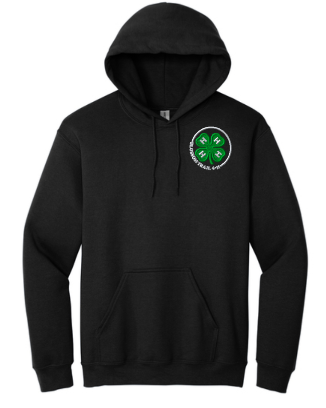 Blossom Trail 4-H Youth Gildan Hooded Sweatshirt