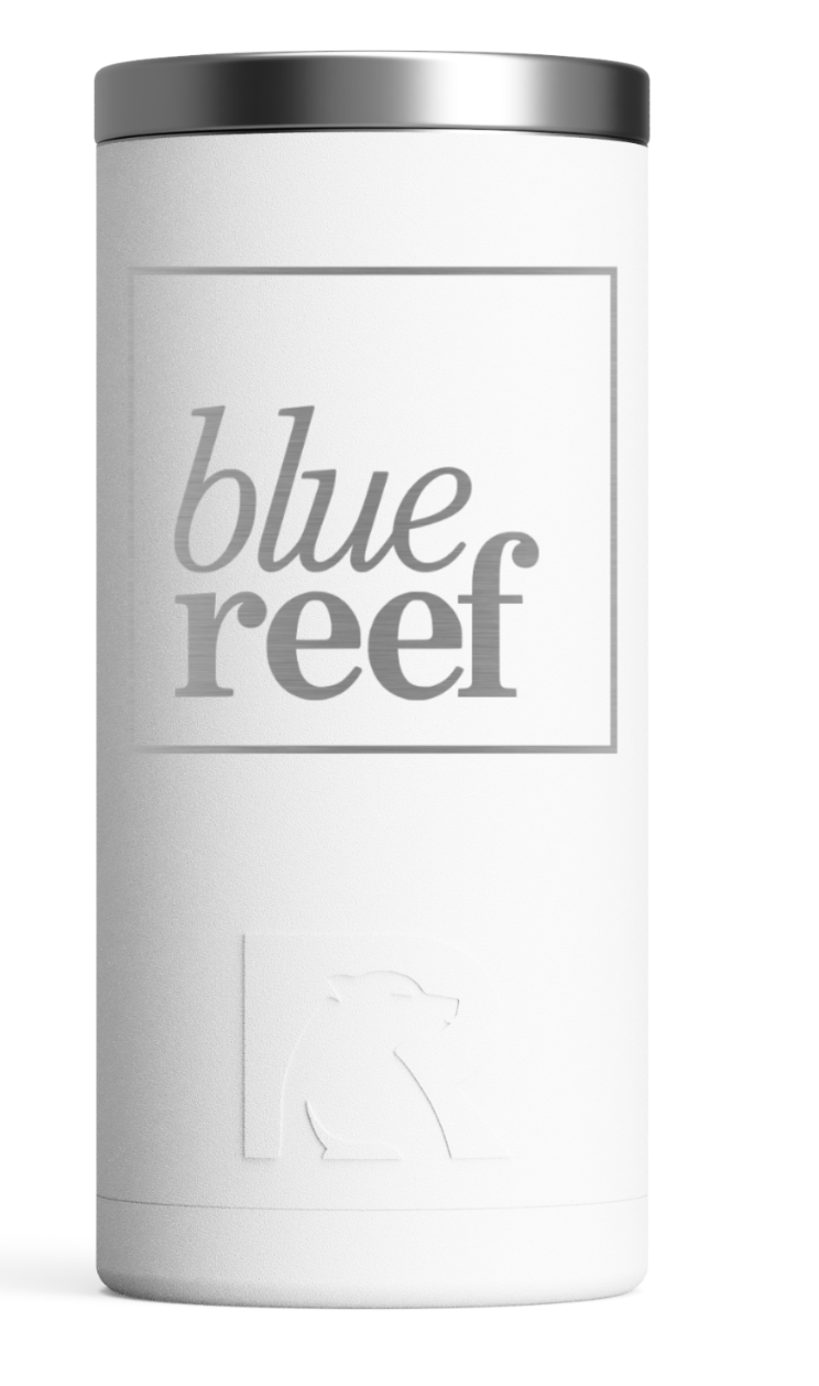 Blue Reef 12 OZ Skinny Can Cooler