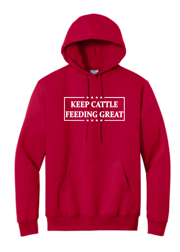 Adult Keep Cattle Feeding Great Sweatshirt