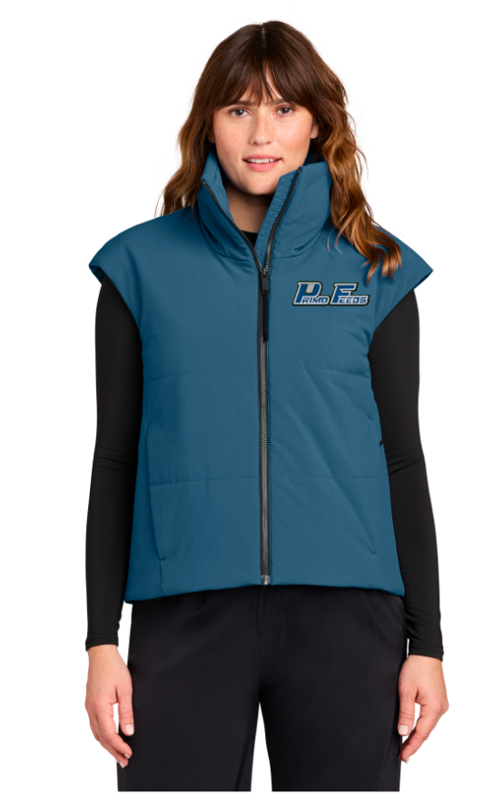 Primo Women’s Sashiko Stretch Puffy Vest
